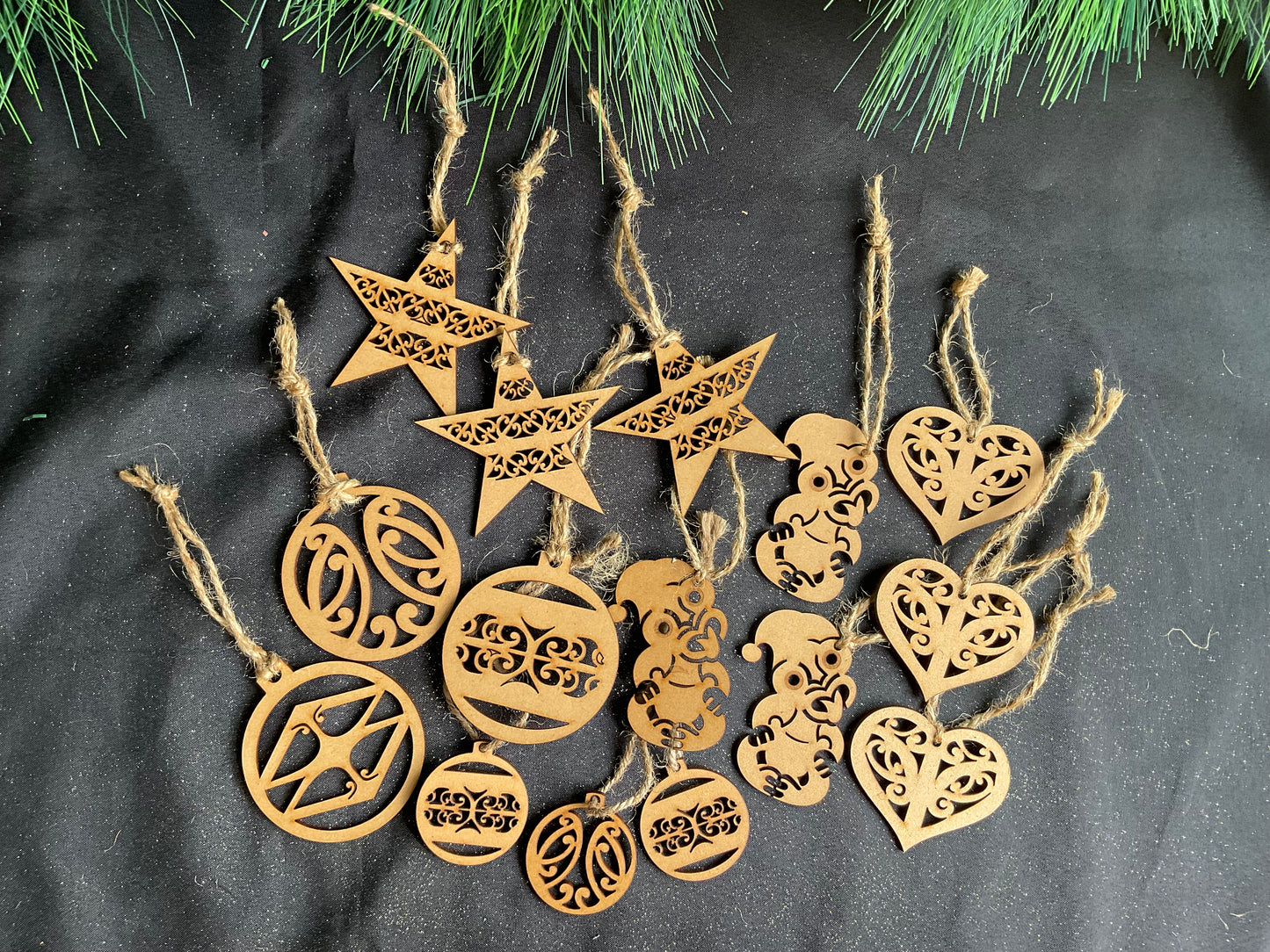 PACK 6- Medium Assorted Combo (wood/silver/gold)