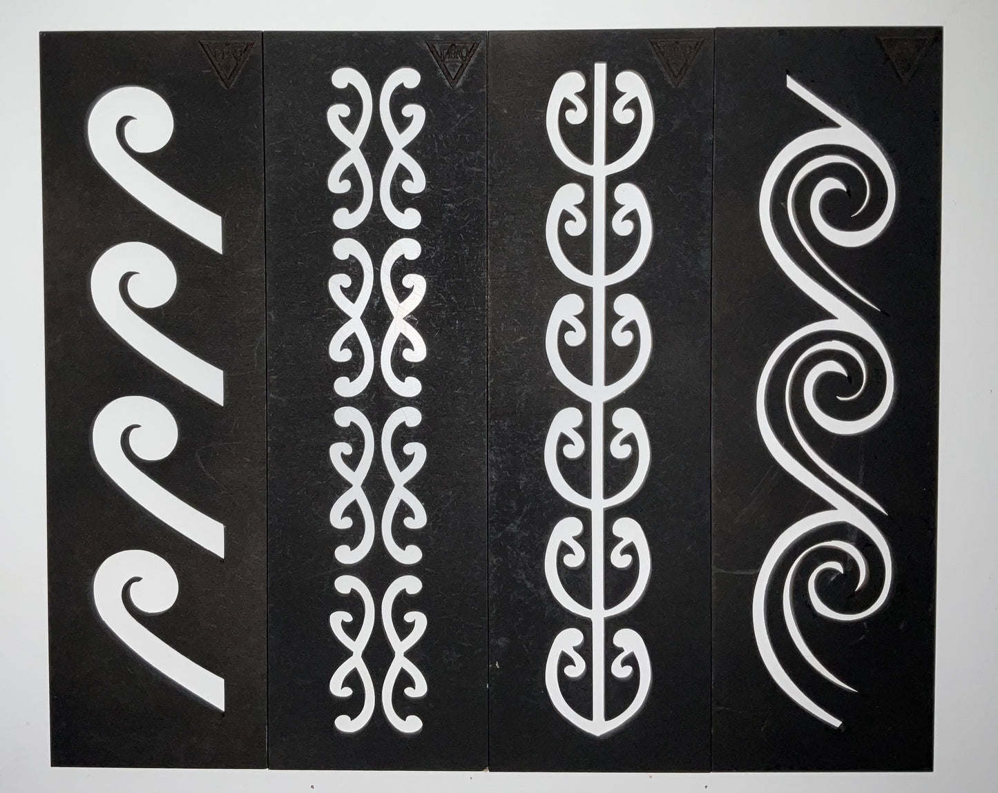 Kōwhaiwhai Stencils Full Pack of 12