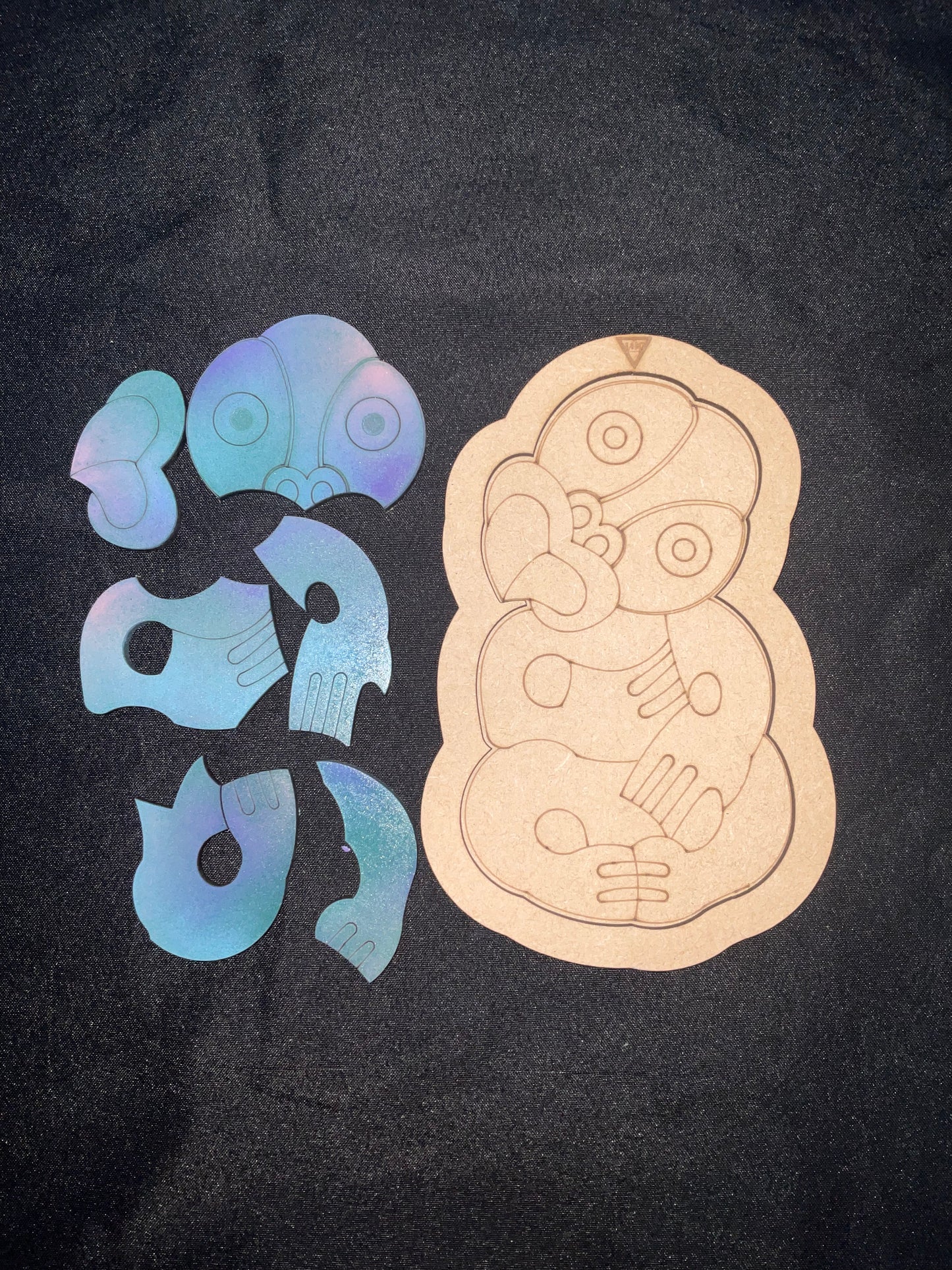 Tiki Ombré 6pc puzzle 🧩🧩