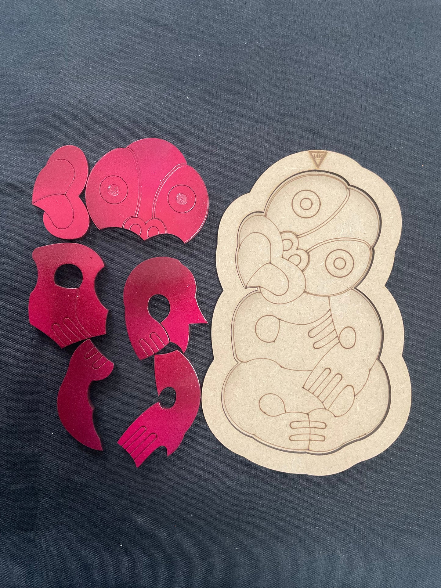 Tiki Ombré 6pc puzzle 🧩🧩