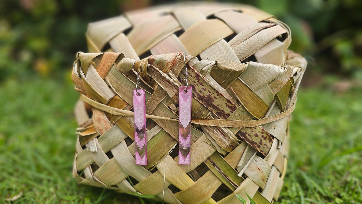 Hineteiwaiwa Pink Mirror Long Rectangle
