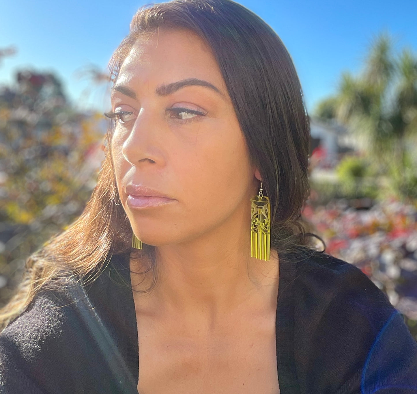 Kuiwai Yellow earring