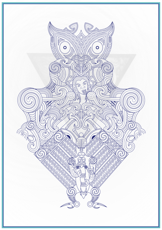 Te Haumaru o Ngā Atua- A Maui Story (BLUE PRINT)