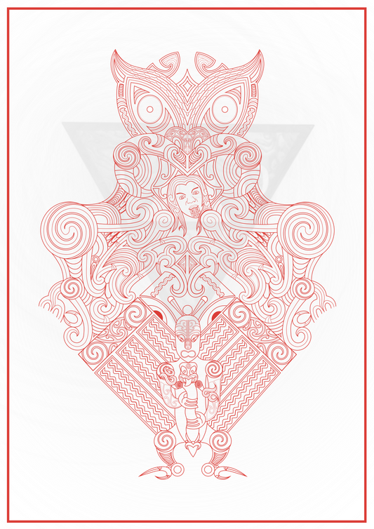 Te Haumaru o Ngā Atua- A Maui Story (RED PRINT)