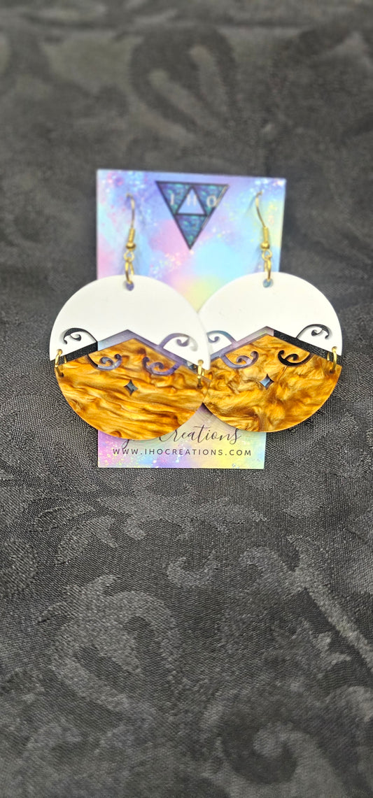 Tupuānuku WHITE/LIGHT MARBLE BROWN