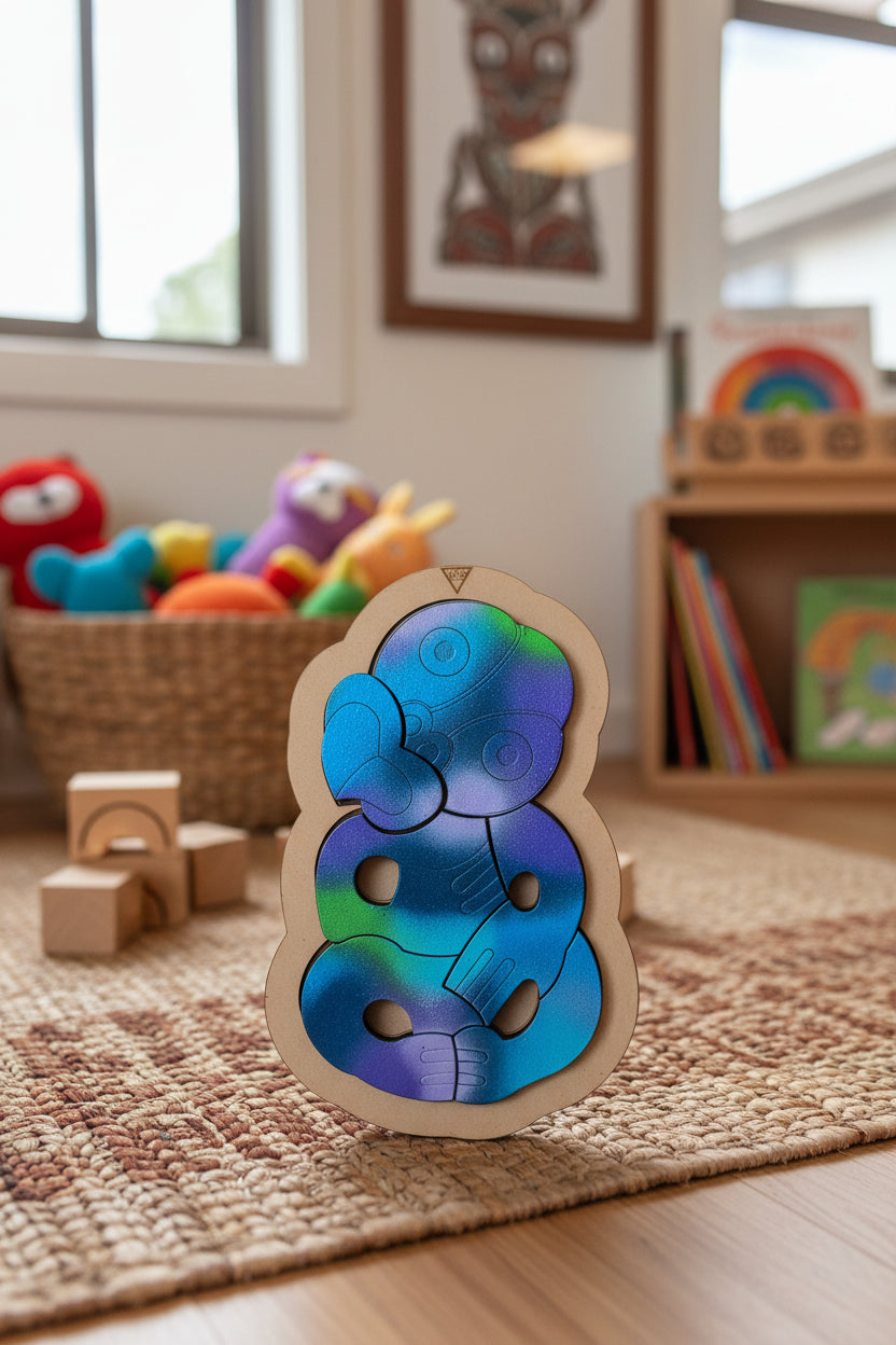 Tiki Ombré 6pc puzzle🧩🧩