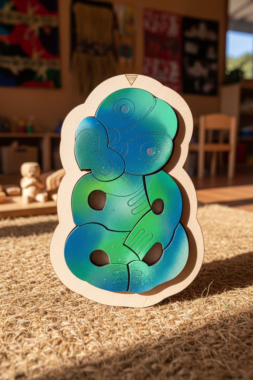 Tiki Ombré 6pc puzzle🧩🧩
