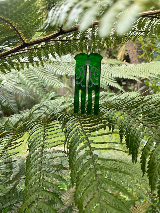 Papatūānuku Green Earring