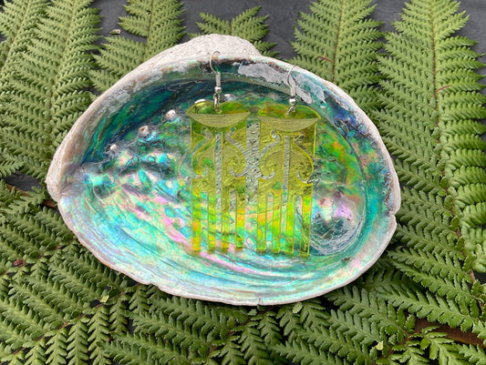 Haungaroa Yellow earrings